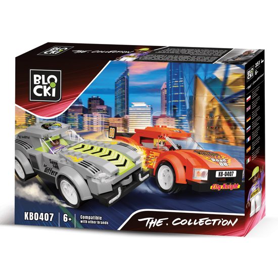 Blocki TheCollection stavebnice noční závody City Racing 357 dílků