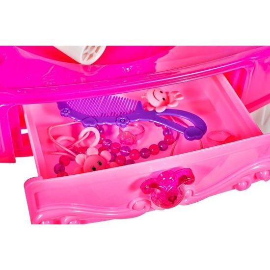 POŠKOZENÝ OBAL Doris dětský toaletní stoleček Kouzelné zrcadlo