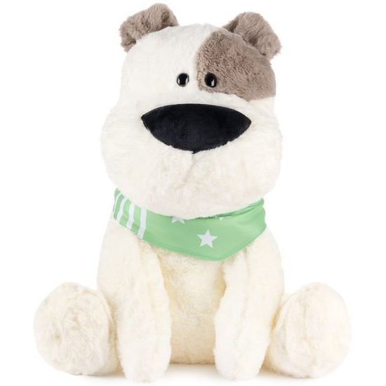 Plyšový pejsek Fredy 25 cm - bílý
