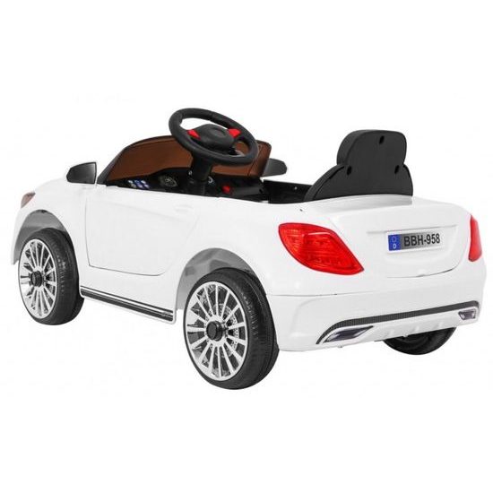 Dětské elektrické autíčko Best bílé
