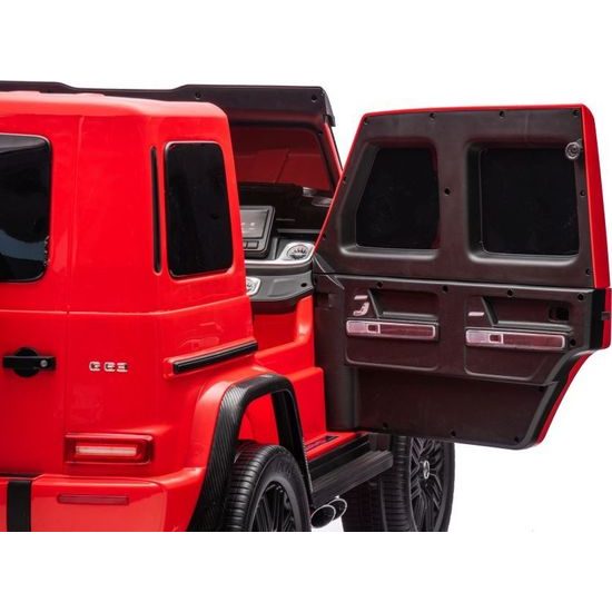 Elektrické autíčko Mercedes G63 XXL 4x4 červené