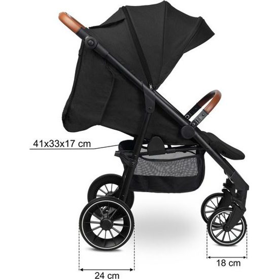 Dětský sportovní kočárek Elma black