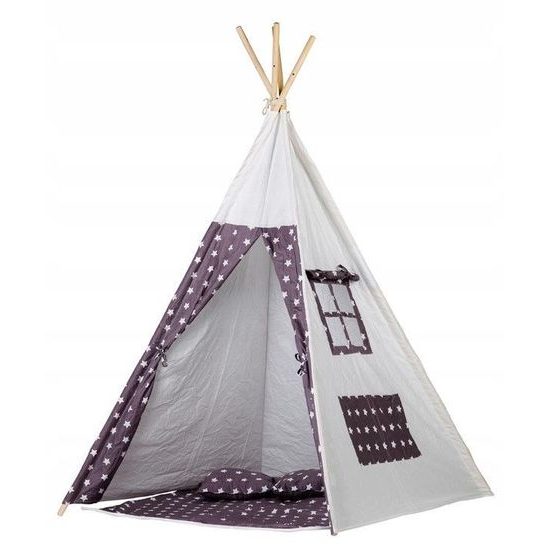 Ecotoys dětský indiánský stan TeePee Polární noc