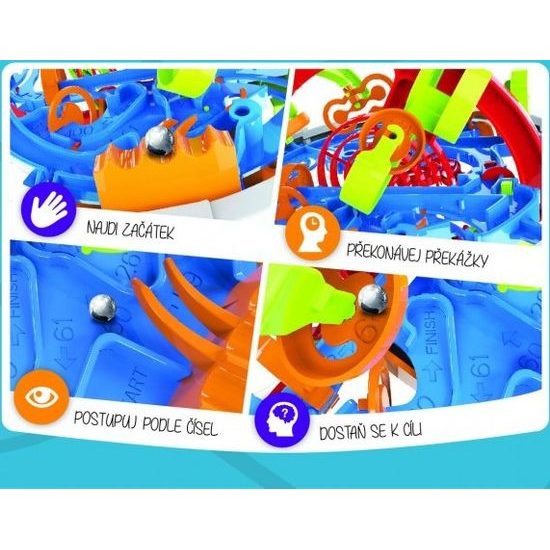 Hlavolam - edukační koule 100 kroků