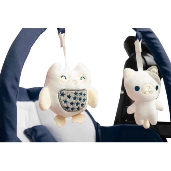 Kojenecké houpací křeslo Indigo black navy