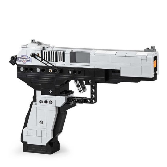 CaDA dětská pistole DeTech stavebnice 412 dílků