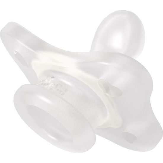 CHICCO Šidítko Physio Mini Soft celosilikonové 0-2m chlapec 2 ks