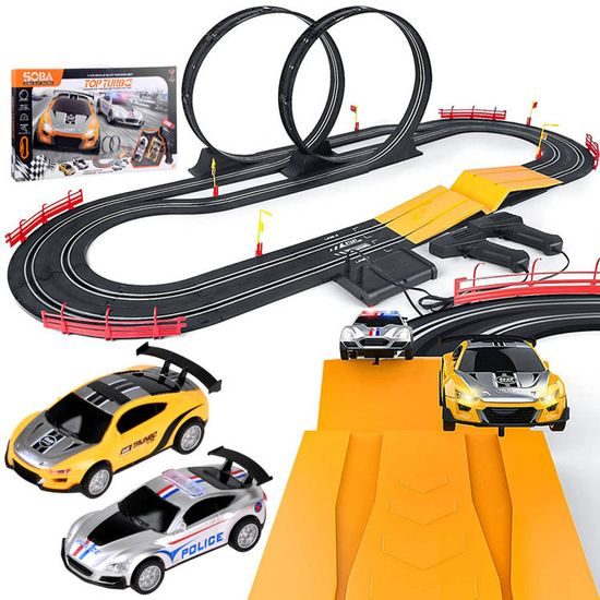 Dětská závodní autodráha na baterie Turbo Racing 560 cm