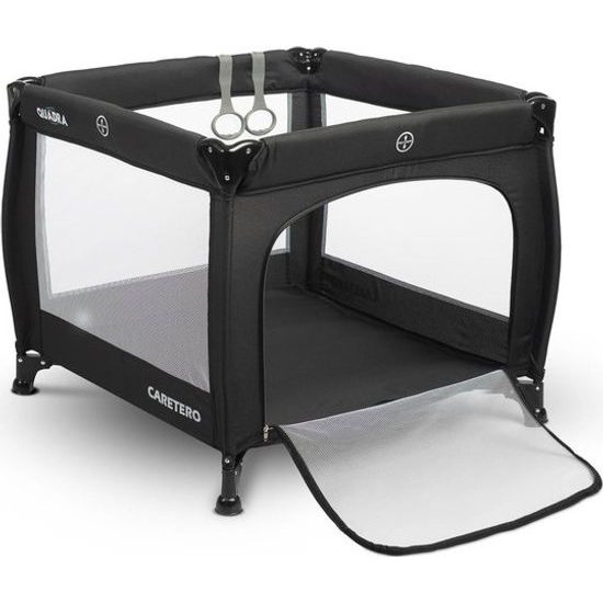 Dětská skládací ohrádka Quadra black