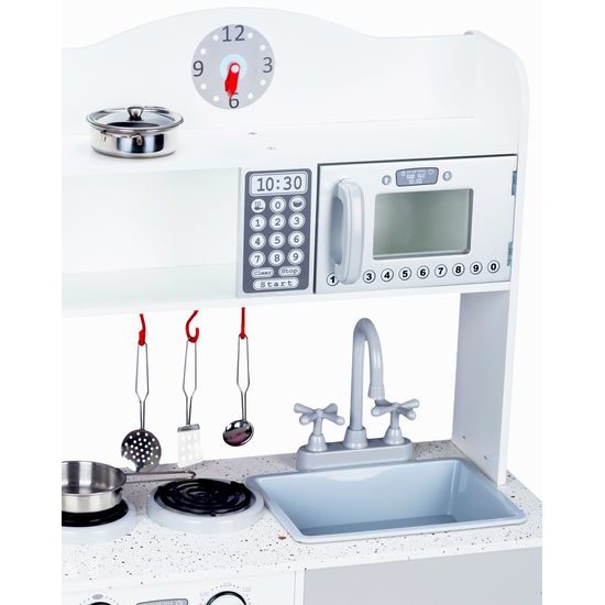 Ecotoys dětská dřevěná kuchyňka 2v1