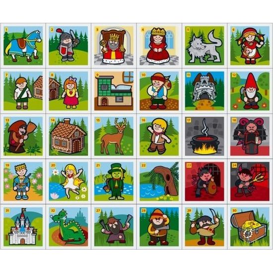 Pexeso papírové - Moje první pohádky - společenská hra