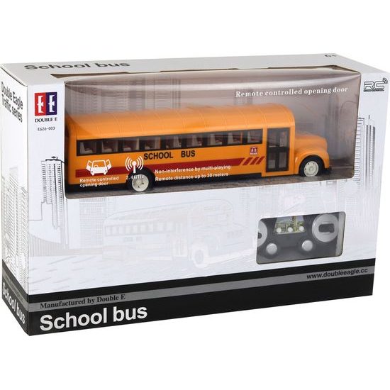 Školní autobus na dálkové ovládaní - žlutý