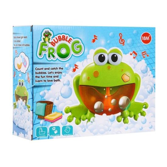 Bublinkovač do vany s melodiemi Bubble Frog