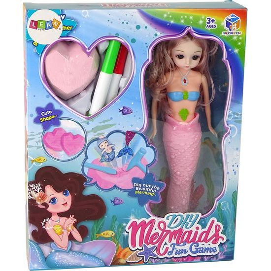 Sada na vykopávaní pokladů s mořskou pannou