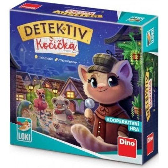 Detektiv Kočička - dětská společenská hra