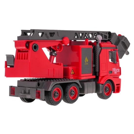 Šroubovací požární auto se zvuky a funkcí vody Fire Brigade