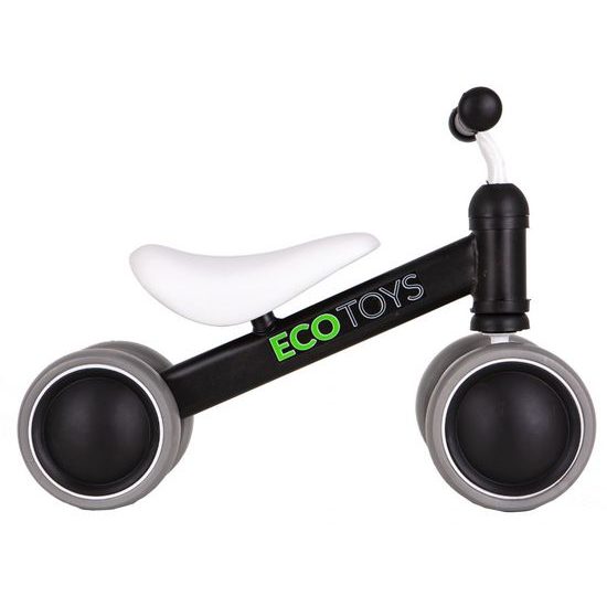 Ecotoys dětské mini odrážedlo Black Bike