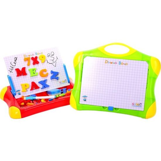 Magnetická tabulka s písmeny a číslicemi First Classroom