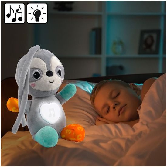 Interaktivní plyšový lenochod na baterie Little Animal