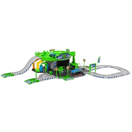 Majlo Toys benzínová pumpa s dráhou