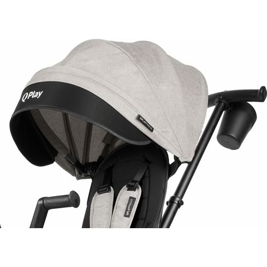 Tříkolka MILLY MALLY Qplay Nova Niello šedá