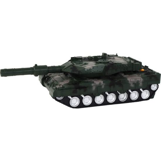 Tank na dálkové ovládání tmavě zelený