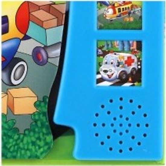 Zvuková knížka Malé modré autíčko