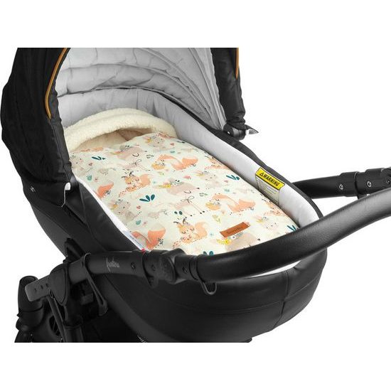 Zimní fusak do kočárku/ do autosedačky - piknik