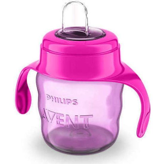 Philips AVENT Hrneček pro první doušky Classic 200 ml s držadly dívka