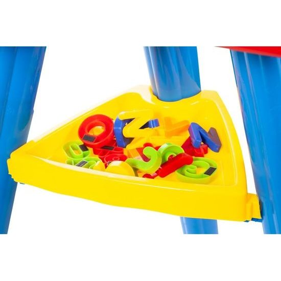 Dětská kreslící tabule s příslušenstvím 2v1 First Classroom