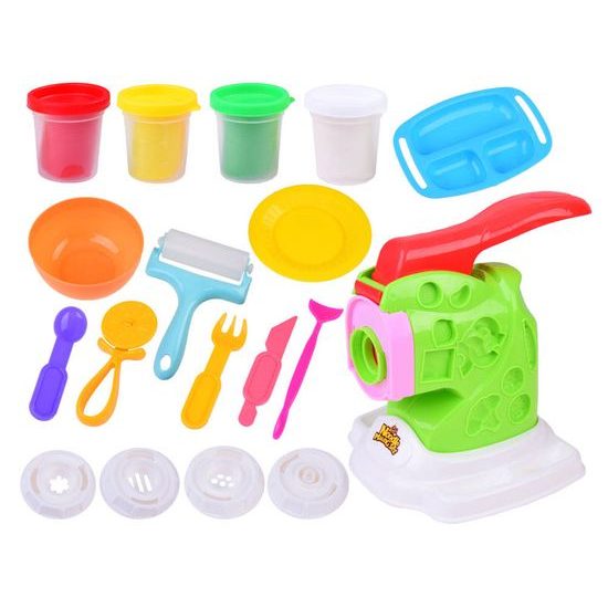 Modelovací plastelína se strojkem a příslušenstvím Color Clay