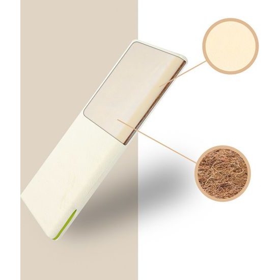 Matrace z kokosové pěny 90x40 cm Aloe vera