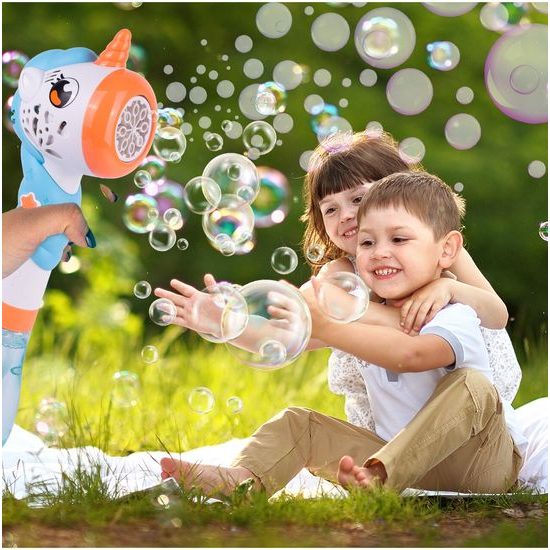Dětský bublifuk na baterie Unicorn Bubble