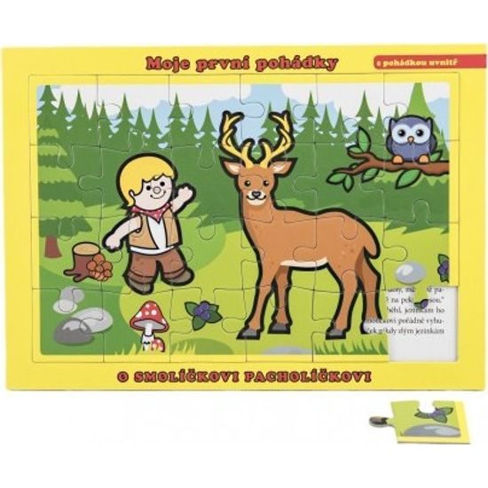 Puzzle deskové O Smolíčkovi Pacholíčkovi 24 dílků Moje první pohádky