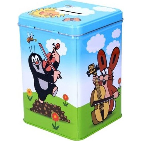 Pokladnička Krtek se zámkem