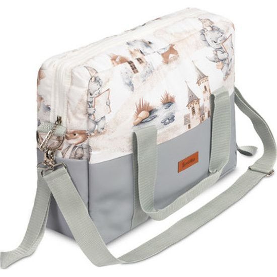 Taška na kočárek Dráček, jeans