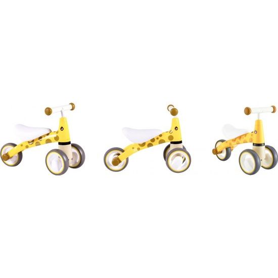 Ecotoys dětské odrážedlo Žirafa žluté
