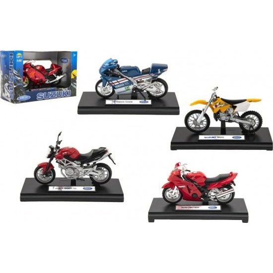 Motorka Welly - mix druhů