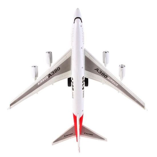 Skládací letadlo se světlem a zvuky Airbus A380