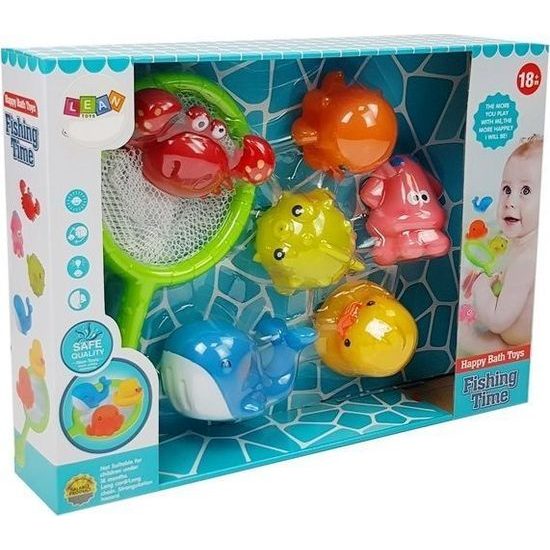 Gumové zvířátka se síťkou do vany