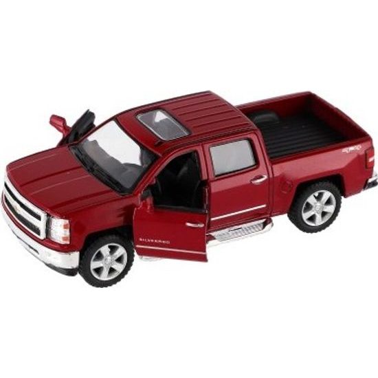 Auto Kinsmart Chevrolet 2014 Silverado - mix 4 barvy
