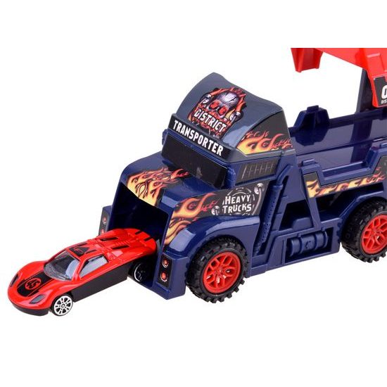 Odtahové auto se 4 autíčky a skluzavkou Heavy Truck