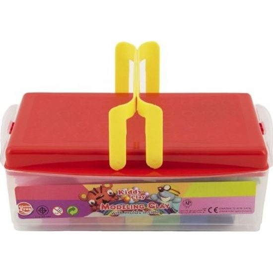 Modelína/Plastelína NARA 430g 8ks s doplňky