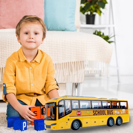 Autobus na dálkové ovládání School Bus 1:30
