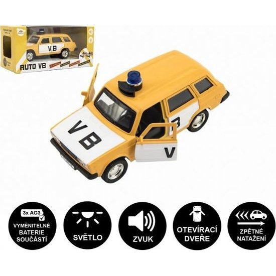 Policejní auto VB combi - na baterie