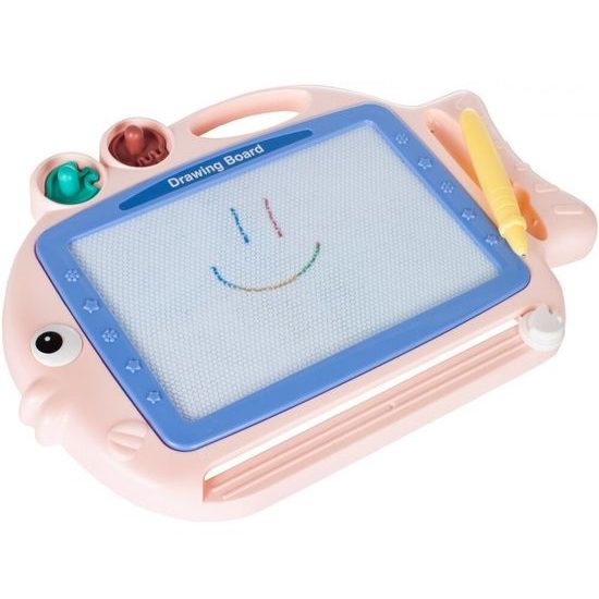 Dětská kreslící tabulka Růžová rybka