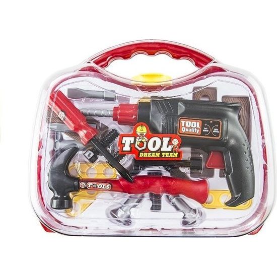 Sada nářadí pro malého kutila v kufříku 22ks