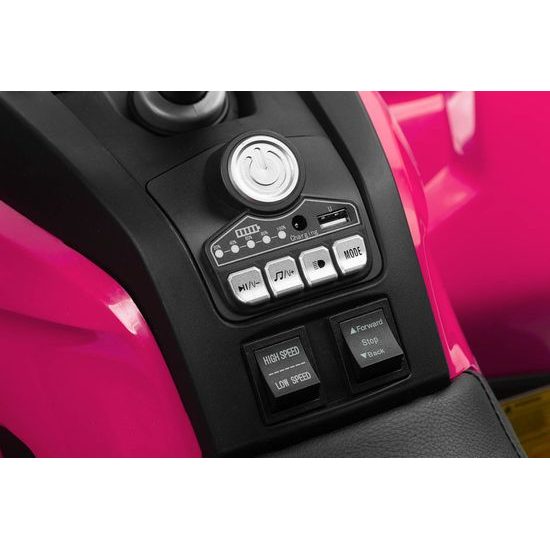 Dětská elektrická čtyřkolka GIGANT, růžová