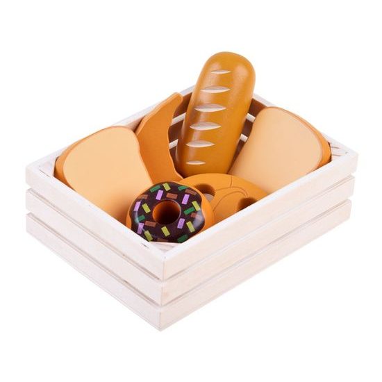 Dřevěné potraviny v bedýnce Wooden Box