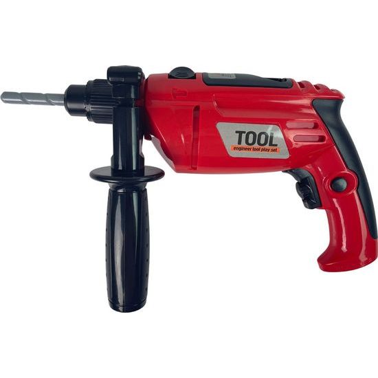 Vrtačka s příklepem pro malého kutila červená